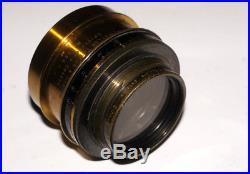 Very Rare Taylor Hobson Cooke Series III Brass Lens Convertible 11.5 -7.55 Inch