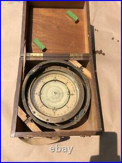 Very Rare US Navys ships gyro compass used In WW11