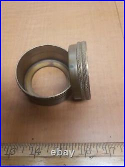Very Rare Van Norman/Waltham Lathe 9 Front&rear Brass Spindle Covers