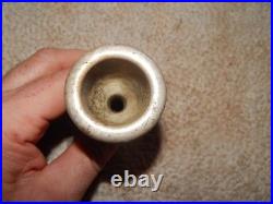 Very Rare Vincent Bach 25 Vintage eB K Trumpet Mouthpiece with brass elbow