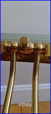 Very Rare Vintage Brass Adjustable Desk Lamp Bankers Lamp Very Rare Vintage Brass Adjustable Desk Lamp Bankers Lamp