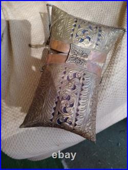 Very Rare Vintage Brass And Copper Purse
