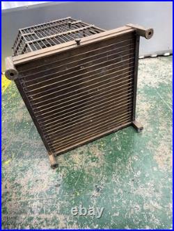 Very Rare Vintage Brass Birdcage Unique Solid Quality