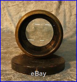 Very Rare Vintage Brass Lens EXTRA RAPID LYNKEIOSKOP SERIE C. 9 C. P. COERZ BERLIN