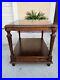 Very-Rare-Vintage-Ethan-Allen-End-Table-Classic-Manor-Solid-Wood-Circa-1980-01-bl