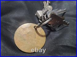 Very Rare Vintage? John Lennon Beatles 1940 1980 Starting Over Brass Keychain