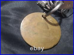 Very Rare Vintage? John Lennon Beatles 1940 1980 Starting Over Brass Keychain