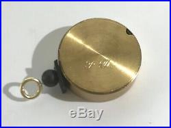 Very Rare Vintage Magicians Brass Reel-Pull By Paul Diamond Magic Trick