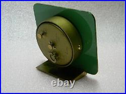 Very Rare Vintage Matthew Norman Brass Alarm Clock Swiss Made Working