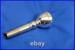 Very Rare Vintage Reynolds 7A 7 A Trumpet Mouthpiece SILVER Plated