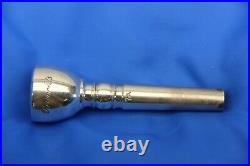 Very Rare Vintage Reynolds 7A 7 A Trumpet Mouthpiece SILVER Plated