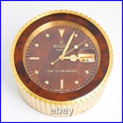 Very Rare Vintage Rolex ref 455 Time To The Seconds Dealer Display Clock