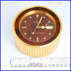 Very Rare Vintage Rolex ref 455 Time To The Seconds Dealer Display Clock