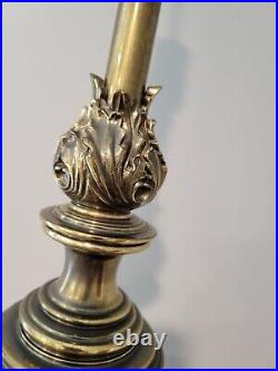 Very Rare Vintage Stiffel Lamp #5561 Solid Brass Very Ornate