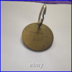 Very Rare Vintage? The Who On Tour 1980 Backstage Pass Brass Keychain
