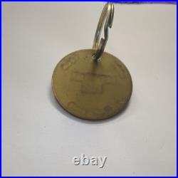 Very Rare Vintage? The Who On Tour 1980 Backstage Pass Brass Keychain