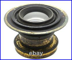 Very Rare Vintage Wide Angle Large Format brass lens F=180 mm F8 Cover 8x10