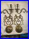 Very-Rare-Virginia-Metal-Crafters-Wall-Sconce-Candle-Holders-Nice-Brass-Coated-01-nwj