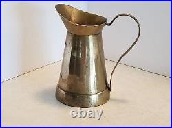 Very Rare WWII RZM Germany Panzer Tank Division 13 Brass 6 Milk Pitcher B4