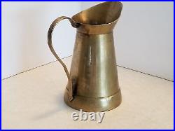 Very Rare WWII RZM Germany Panzer Tank Division 13 Brass 6 Milk Pitcher B4