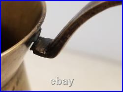 Very Rare WWII RZM Germany Panzer Tank Division 13 Brass 6 Milk Pitcher B4