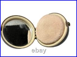 Very Rare Wadsworth Henriette 8 Ball Powder Compact 1940's/1950's