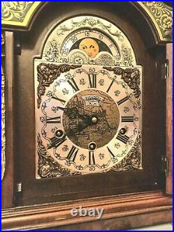 Very Rare Warminks Largest 8 day Table Clock, Westminster, Moon phase, 5 Bars