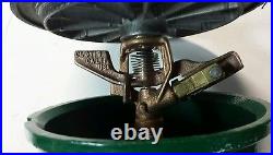 Very Rare Weather Tec 30-20 Brass & Cast Iron Pop Away Rotor Sprinkler