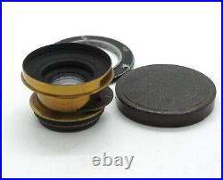 Very Rare Wide Angle brass lens About 100 mm F11 Covers 4x5 and more