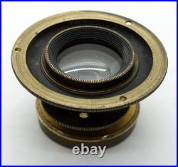 Very Rare Wide Angle brass lens About 150 mm F16 Covers 5x7 and more