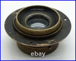 Very Rare Wide Angle brass lens Ross London Double Anastigmat 5 12.5 cm F7.7