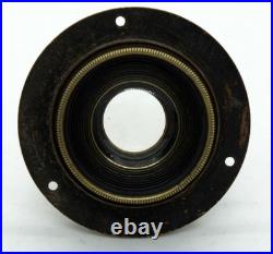 Very Rare Wide Angle brass lens Ross London Double Anastigmat 5 12.5 cm F7.7