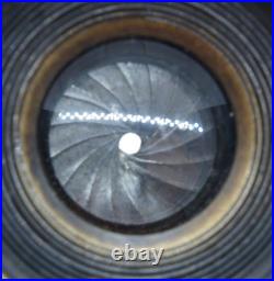 Very Rare Wide Angle brass lens Ross London Double Anastigmat 5 12.5 cm F7.7