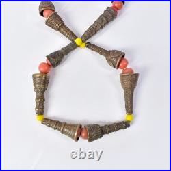 Very Rare Yoruba Brass Hair Beads