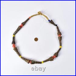 Very Rare Yoruba Brass Hair Beads