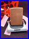 Very-Rare-Zippo-Lighter-Solid-Copper-With-Matching-Insert-Used-2005-In-Tin-01-crz