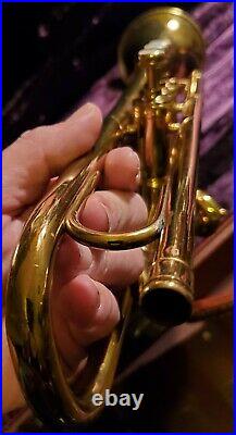 Very Rare and Fine! John Heald! Bb Trumpet. Made In Boston. Original Case. Ex