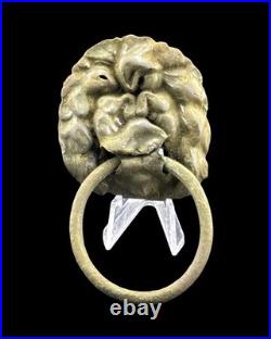 Very Rare vintage lion head door knocker Civil War Dug Relic Virginia