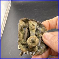 Very Rare vintage lion head door knocker Civil War Dug Relic Virginia