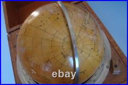 Very rare Russian STAR Celestial Globe made in 1945 USSR