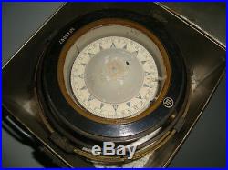 Very rare Russian marine brass compass 1954\USSR