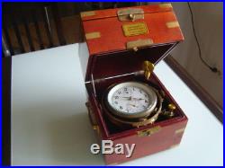 Very rare Russian marine chronometer POLET #16565