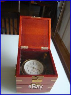Very rare Russian marine chronometer POLET #16565