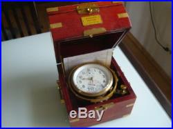Very rare Russian marine chronometer POLET#21242