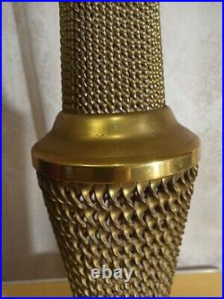Very rare, Soviet, Ministerial, gift vase. Brass. Original. USSR