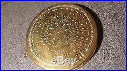 Very rare Sundial or Astrolabe from Middle East 18th century (Qibla finder)