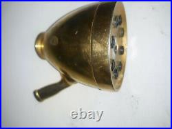 Very rare Vintage 8 jet Speakman shower head brass no face plate