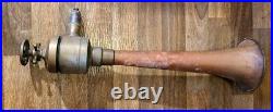 Very rare antique Olivier 535 BSGDG copper/brass 27 ship/boat/maritime airhorn