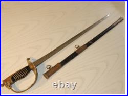 Very rare boy's sword with scabbard, antique