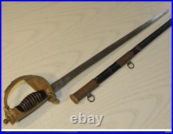 Very rare boy's sword with scabbard, antique